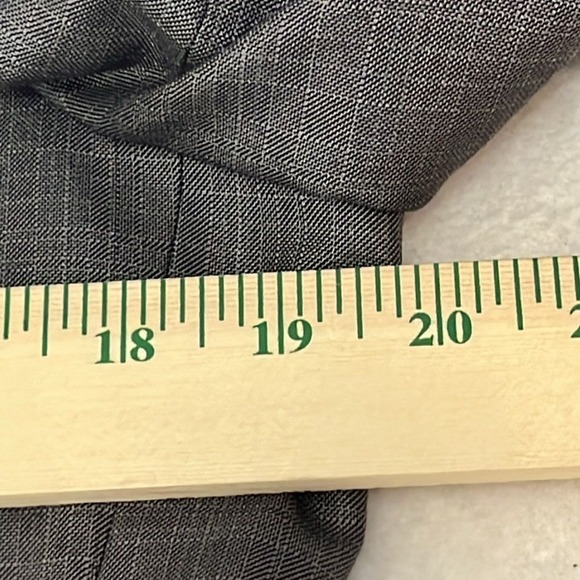 Billy London UK Mens 2 Button Blazer Size‎ 38L Gray Polyester Rayon - Picture 10 of 10